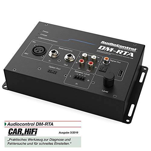 AudioControl DM-RTA 리얼 시간 분석기 and Multi-Test 툴