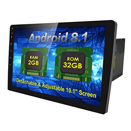 10.1 안드로이드 10.0 옥타코어 2GB 32GB 더블DIN 차량용 스테레오 라디오 블루투스, GPS 네비게이션 - 지원 Fastboot, 와이파이, USB, MirrorLink,  후방카메라, Aux, 서브우퍼, OBD2,  블랙박스