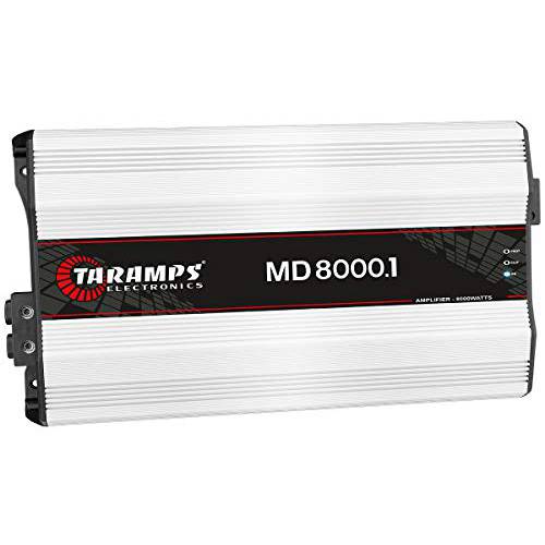 Taramp’s MD 8000.1 2 옴 8000 와트 Class D 풀 레인지 모노 앰프