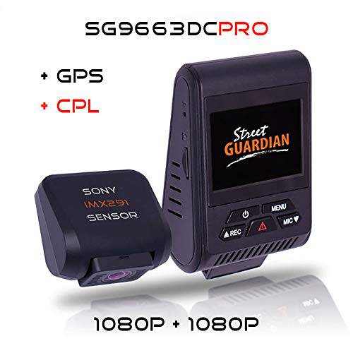 Street Guardian SG9663DCPRO 2020 듀얼 채널 Wi-Fi 블랙박스카메라 GPS CPL 64GB 마이크로SD 카드