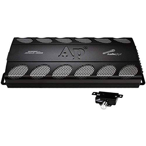 AudioPipe APCLE-3002 Class AB 2 채널 1500 와트 맥스 차량용 오디오 사운드 시스템 파워 앰프 키트 베이스 노브, RCA 입력/ 출력, and 과부하 프로텍트