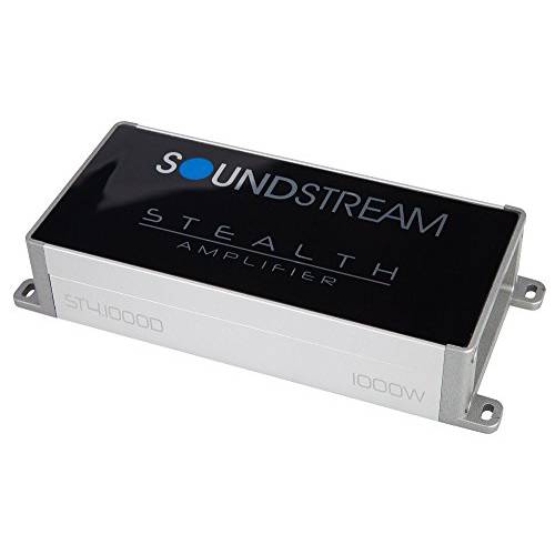 Soundstream ST4.10000D 컴팩트 4-Channel 차량용 앰프 90WX4 - ST4.1000D