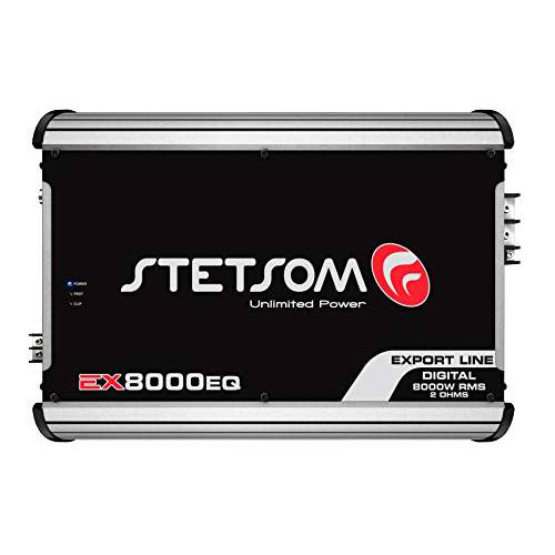 Stetsom EX 8000 EQ 1 옴 Class D 풀 레인지 모노 앰프