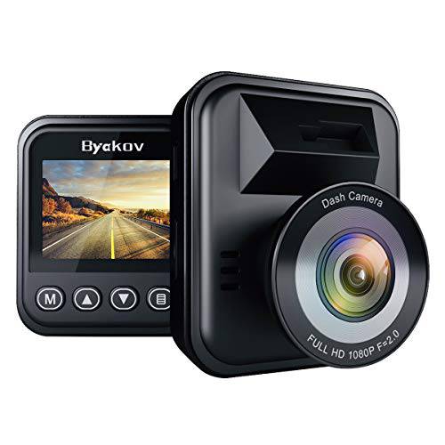 Byakov 블랙박스 1080P 블랙박스era 자동차 170° 와이드 앵글 차량용 카메라 나이트 비전 WDR G-Sensor 주차 모니터 루프 레코딩