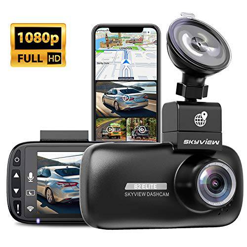 SKYVIEW-GPS-WiFi-Dash-Cam-for-Car Wide-Degree-Owl-Night-Vision-Camera 1080p-Video-Dashboard-Recorder-for-Vehicle-Driving-Recording Motion-Detection-Parking-Mode-Security-Dashcam-for-Auto-Truck-Dvr