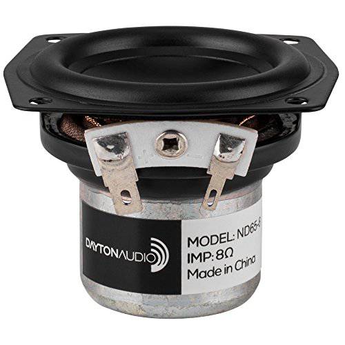 Dayton Audio ND65-8 2-1/ 2 알루미늄 콘 Full-Range Neo 드라이버 8 옴