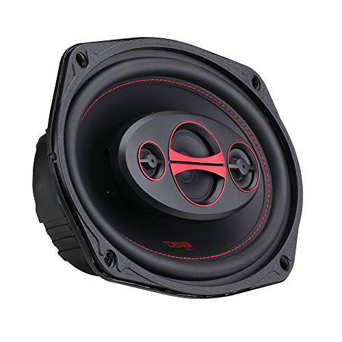 DS18 GEN-X6.9 동축, Coaxial,COAX 스피커 - 6x9, 4-Way, 180W 맥스, 60W RMS, 블랙 용지,종이 콘, 2 마일라 돔 트위터, 4 옴 - Clarity Unparalled by Other 스피커S in Their Class (2 스피커S)