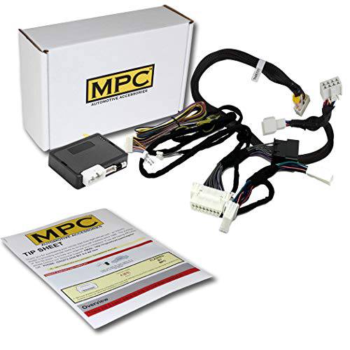 MPC Factory 리모컨 센서 원격시동 키트 2013-2018 토요타 RAV4 - 가스 - H-Key Only - Plug-in T-Harness - 펌웨어 Preloaded