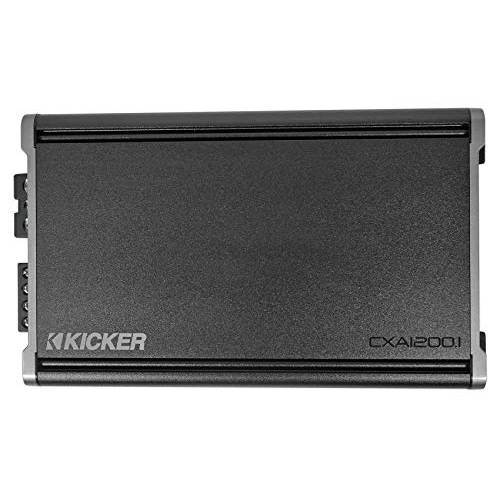 Kicker 46CXA1200.1 1200-Watt Class D 모노블록 서브우퍼 앰프
