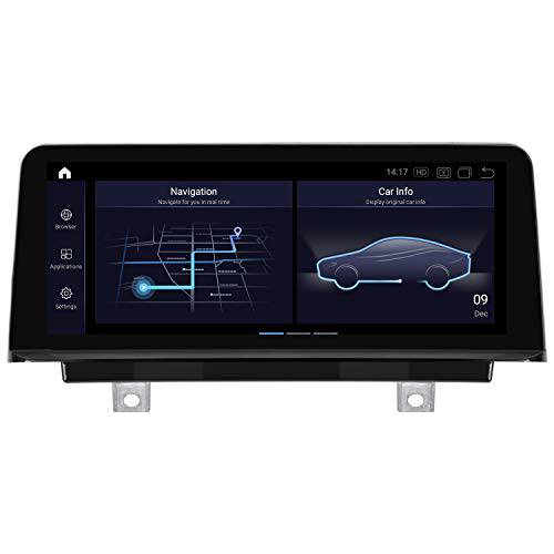 PEMP 안드로이드 10 DIY 부트 스크린 10.25 1920x720 퀄컴 8core 4+ 64GB 자동차 플레이 안드로이드 오토 BMW F30 F20(2012-2017) NBT (8 코어 4G+ 64G)