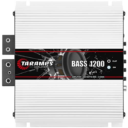 Taramps 베이스 1200-1 채널 1200 와트 RMS 2 옴 자동차 앰프