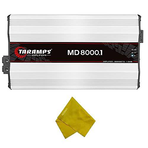 Taramp’s MD 8000.1 1 옴 채널 8000 와트 1OHM RMS 모노 앰프 모듈 Class D