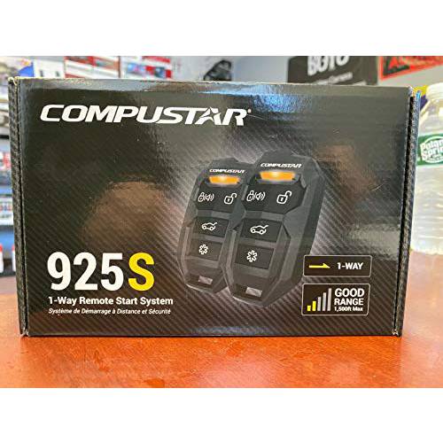 Compustar CS925S 4-Button 1 웨이 원격시동장치 (up to 1500’ 레인지)