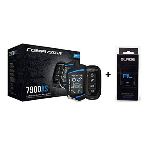 Compustar CS7900-AS All-in-One 2-Way 원격시동&  블레이드 AL 바이패스