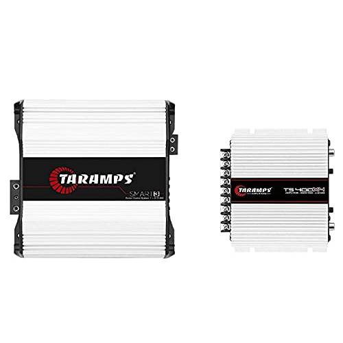 Taramps 스마트 3 1~2 옴 3000 와트 Class D 모노 앰프+ TS400x4 앰프 HD 자동차 앰프
