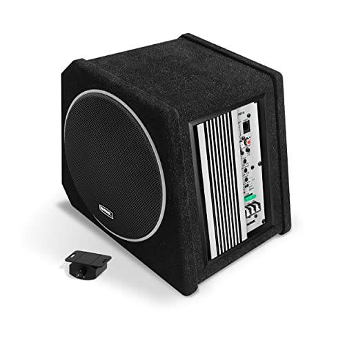 사운드 Storm Laboratories PB10 자동차 서브우퍼 and 앰프 패키지  Built-in 앰프, 10 인치 서브우퍼 패시브 라디에이터, 리모컨 서브우퍼 컨트롤