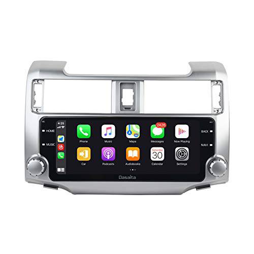 Dasaita 10.25’’ 안드로이드 10 헤드 유닛 토요타 4Runner 2014-2019 무선 Carplay 블루투스 라디오 GPS 네비게이션 멀티미디어 음악 비디오 플레이어 안드로이드 오토 4G 64G PX6 DSP