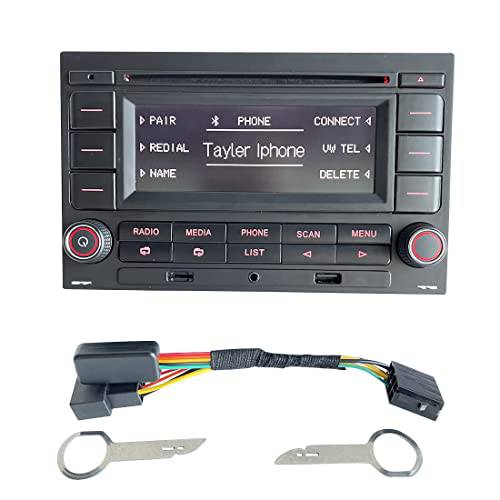 RCN210 자동차 라디오 스테레오 CD 플레이어 Built-in 블루투스 USB MP3 AUX SD VW Polo 9N 골프 R32 제타 MK4 파사트 B5 31G035185