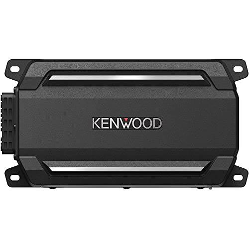 KENWOOD KAC-M5024BT 컴팩트 4-Channel 600 와트 자동차 앰프 블루투스 스트리밍. 빌트 선박, ATV and 파워스포츠 사용목적. 방수, 방진, Rust 방지 and 진동 방지