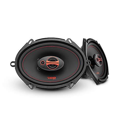 DS18 GEN-X5.7 동축, Coaxial,COAX 스피커 - 5x7 인치, 3-Way, 150W 맥스, 50W RMS, 블랙 용지,종이 콘, 2 마일라 돔 트위터, 4 옴 - Clarity unparalled by Other 스피커S in Their Class (2 스피커S)