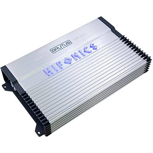 Hifonics BXX1600.4 1600 와트 RMS 4-Channel 스테레오 스피커 앰프 Brutus 자동차 오디오, 크롬