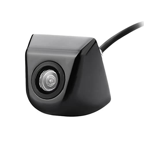 후방카메라 자동차, 방수 후방관측 카메라 이동식 가이드라인, HD 960x720 이미지 슈퍼 나이트 비전 자동차 후방카메라, 4 레이어 글래스 렌즈 155 도 와이드 뷰 앵글 (블랙)