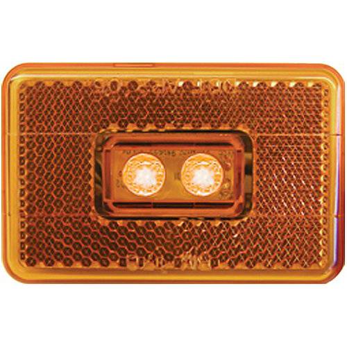 Peterson V170A Piranha 노란색 LED 클리어런스/ 사이드 마커 라이트 Reflex (3001.7272)