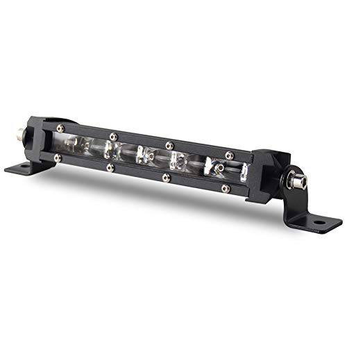 Led 라이트 바 8inch 30W 1pc 1열 드라이빙라이트 LEDs 6D 램프 컵 오프로드 라이트 Cabin, 보트, SUV, 트럭, ATV, 드라이빙라이트S, Colight 9610A-8 인치
