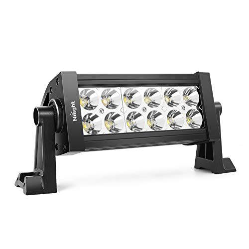 Nilight 36W LED 라이트 바 스팟 LED 라이트 LED 바 운전 포그라이트, 안개등 지프 오프로드 라이트 2 Years 워런티