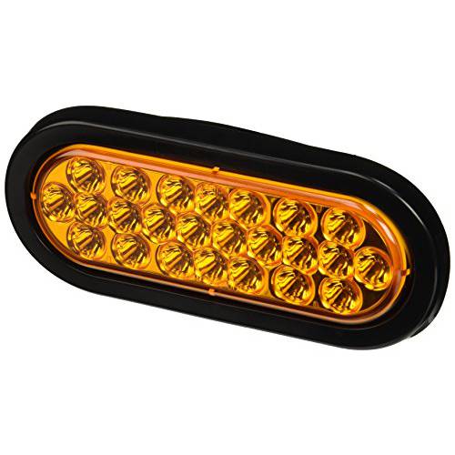 Buyers Products SL65AO 6 인치 타원 LED Recessed 손전등, 플래시 라이트 라이트, 노란색