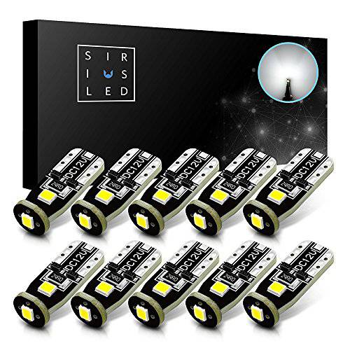 Sirius LED 자동차 전구 전조등  튜닝 용품 화이트 색상 10개