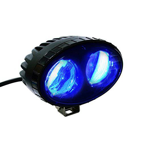 AOMAX 8W 크리 블루 LED 지게차 라이트 세이프티,안전 라이트 스팟 라이트 창고 Pedetrian 경고등, 9V-60V LED 세이프티,안전 라이트, 250LM
