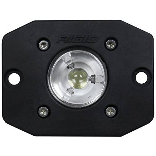 Rigid Industries 20621 블랙 플러시 마운트 (Ignite LED 플러드)