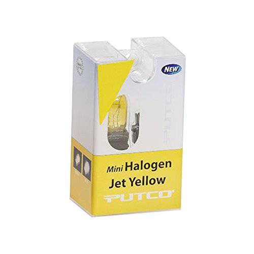 Putco 211194Y Mini-Halogen 전구 - Jet Yellow - 194 (쌍, 세트)