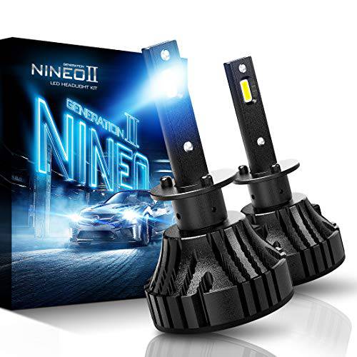 NINEO H13 9008 LED 헤드라이트전구, 전조등 - 크리 칩 - 12000Lm 6500K 익스트림 브라이트 All-in-One 변환 키트, 360 도 조절가능 빔 앵글
