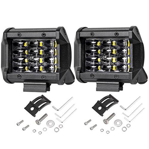Auto Power Plus 40 인치 LED 라이트 바 310W 4열 LED 드라이빙라이트 스팟플러드 콤보 LED 워크라이트 IP68 방수 오프로드 포그라이트, 안개등 바 트럭 차량용 4×4 보트