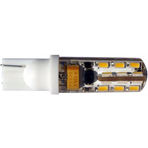 멀티팩,세트 of FIVE (5) of LED 2W (EQ to 15W) 밝기조절가능 방수 T10 웨지 전구