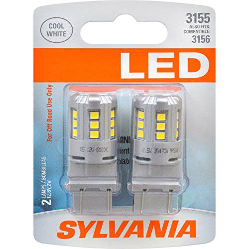 SYLVANIA 3155 화이트 LED 전구, (포함 2 전구)
