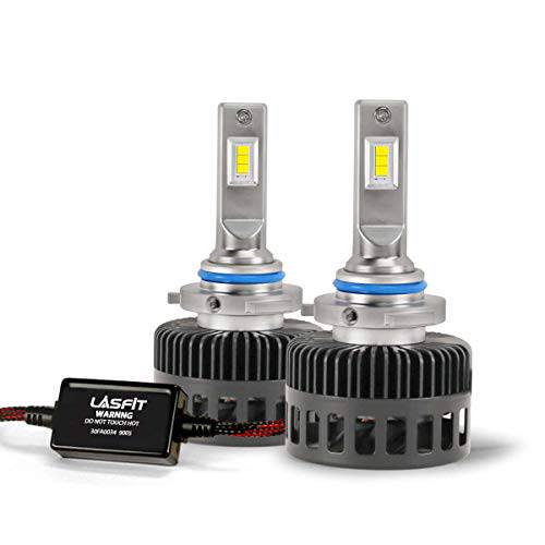 LASFIT 9005 HB3 LED 헤드라이트전구, 전조등, 익스트림 브라이트 하이빔 변환 키트, 6000K 8000LM 방수 전조등,헤드램프, LS 플러스 버전 간편 설치