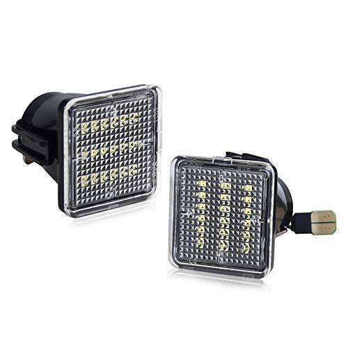 D-Lumina LED 특허 플레이트 라이트 조립품 호환가능한 2014-2020 툰드라 ＆ 2016-2020 타코마 픽업 트럭, 전원 by 18SMD 제논 6500K 화이트 LED 라이트 2-Pieces