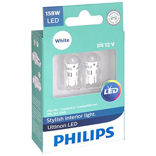 Philips Automotive Lighting - 158WLED 158 Ultinon LED 전구 (화이트), 2 팩