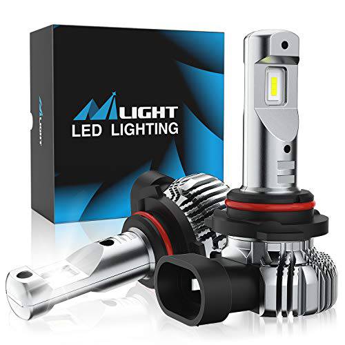 Nilight EF2 9006 LED 포그라이트, 안개등 전구, 250% 밝기, 5, 0000 시간 롱 Lifespan, 6000K 제논 화이트 포그라이트, 안개등 전구, LED 포그라이트, 안개등 DRL 전구 교체용, 팩 of 2