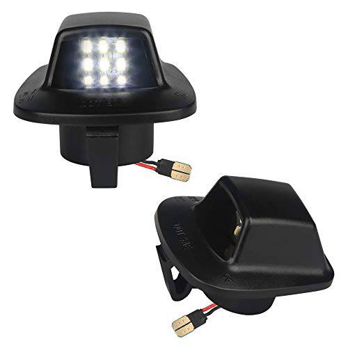 MbuyDIY LED 특허 플레이트 라이트 램프 조립품 호환가능한 1997-2011 닷지 다코타 픽업 트럭 6000K 화이트, 팩 of 2