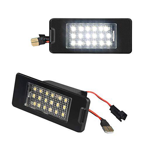 MbuyDIY LED 특허 플레이트 라이트 램프 조립품 호환가능한 2015-2020 쉐보레 타호 GMC 유콘 서버번 에퀴녹스 캐딜락 ATS 에스컬레이드 ESV 6000K 화이트, 팩 of 2