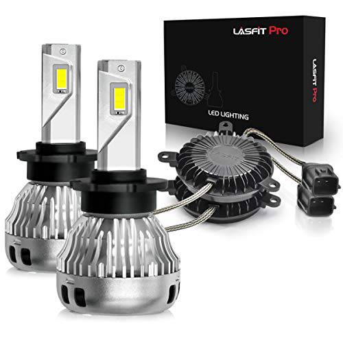 LASFIT D2 D2S D2R LED 전구, 커스텀 플러그 and 플레이, GTR G35 G37 350Z 370Z, 10000LM 6000K 브라이트 화이트 라이트, Pro-IN-D2 (팩 of 2)