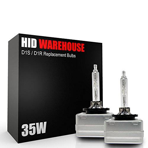 HID-Warehouse HID 제논 교체용 전구 - D1S/ D1R/ D1C - 5000K 브라이트 화이트 (1 쌍, 세트)