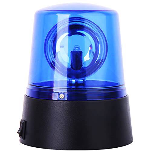 ERGAOBOY 1 Pc 블루 360 도 회전 장식용, 디스코 바 파티 댄스 LED 손전등, 플래시 라이트 라이트