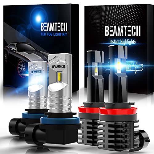 BEAMTECH H11 LED 전구+ BEAMTECH H11 LED 포그라이트, 안개등 전구