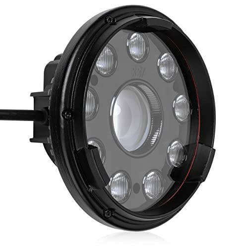 로그 라이더 Industries 5.75 Moto 조명 LED 헤드라이트,전조등 호환가능한 w/ 할리 데이비슨 - 울트라 브라이트 전조등,헤드램프 w/ 간편 플러그&  플레이 설치 - 오토바이 악세사리 (블랙)