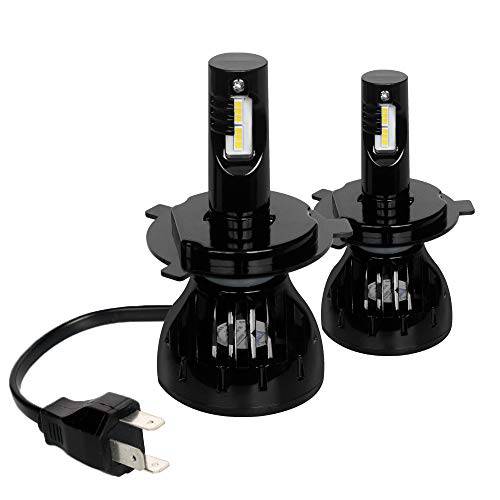 Inorising LED 헤드라이트 자동차 슈퍼 브라이트 헤드라이트전구, 전조등 변환 키트 전조등 (H4)